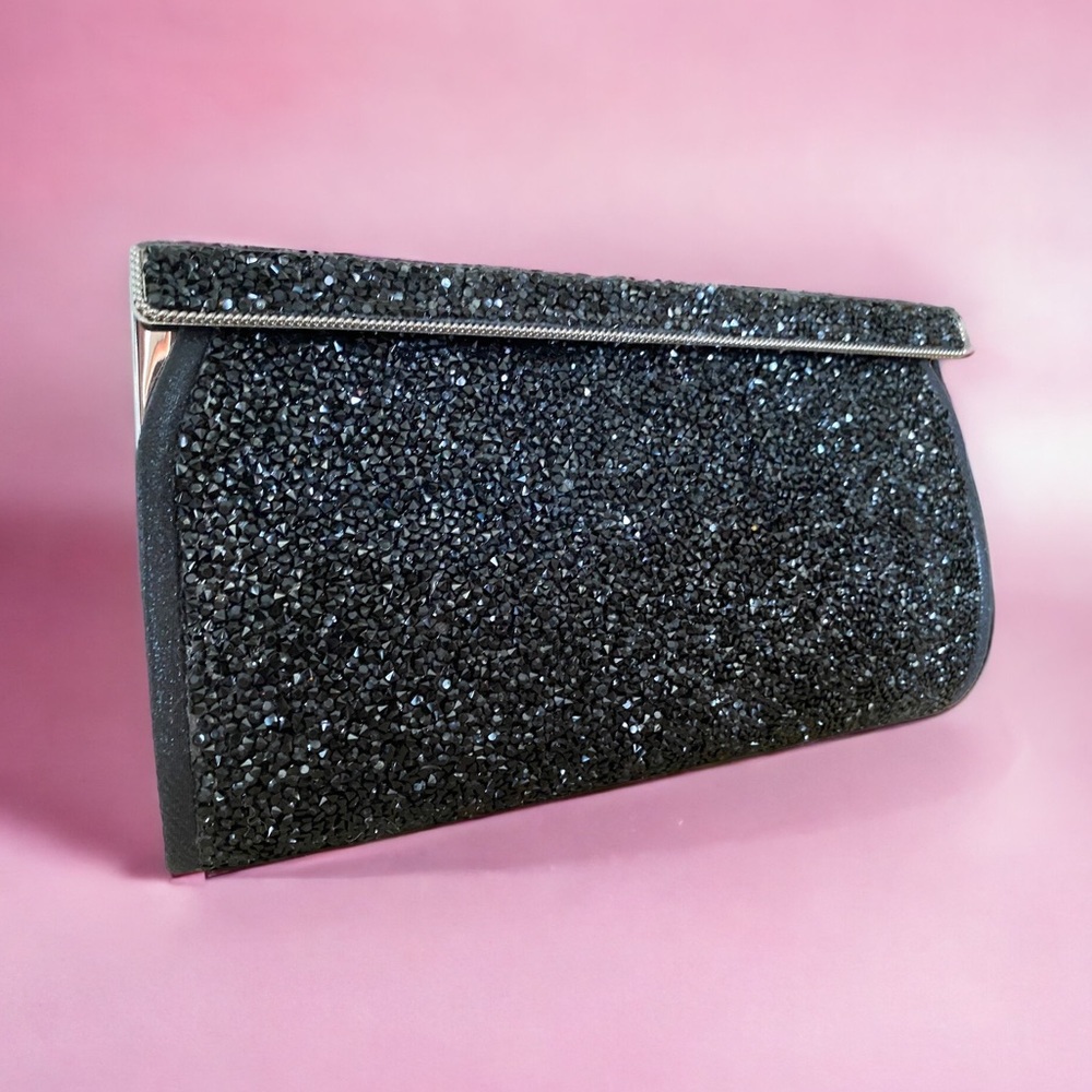 Landry the Crystal Hinge Frame Clutch Bag